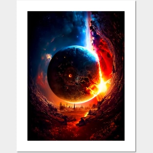 Apocalyptic Planet Posters and Art